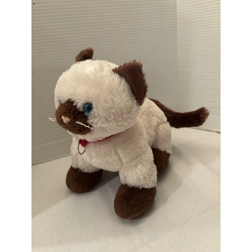 Build A Bear Siamese Cat Plush 11 Inch Tall Big Plush Retired 2015